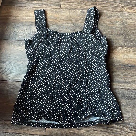 Ann Taylor polka dot tank top - Picture 4 of 5